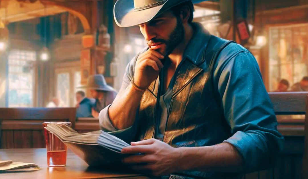 A writer brainstorming ideas for writing unforgettable stories